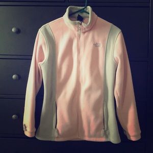 Girls North face fleece